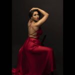 Nandini Rai Instagram - Red has always been my color because red stands out. Photography : @shareefnandyala Styling : @fashionartisto Wearing : @chicfactor.in Hair : @makeupartistprashant #reddress #redlips #red #ootdfashion