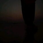 Nandini Rai Instagram - Finding the New me... #walking #sea #beach #night