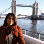 Nandini Rai Instagram - London bridge by the Thames river ! #londonbridge #ferri #thamesriver #londondiaries #winterishere #december #christmas London Bridge