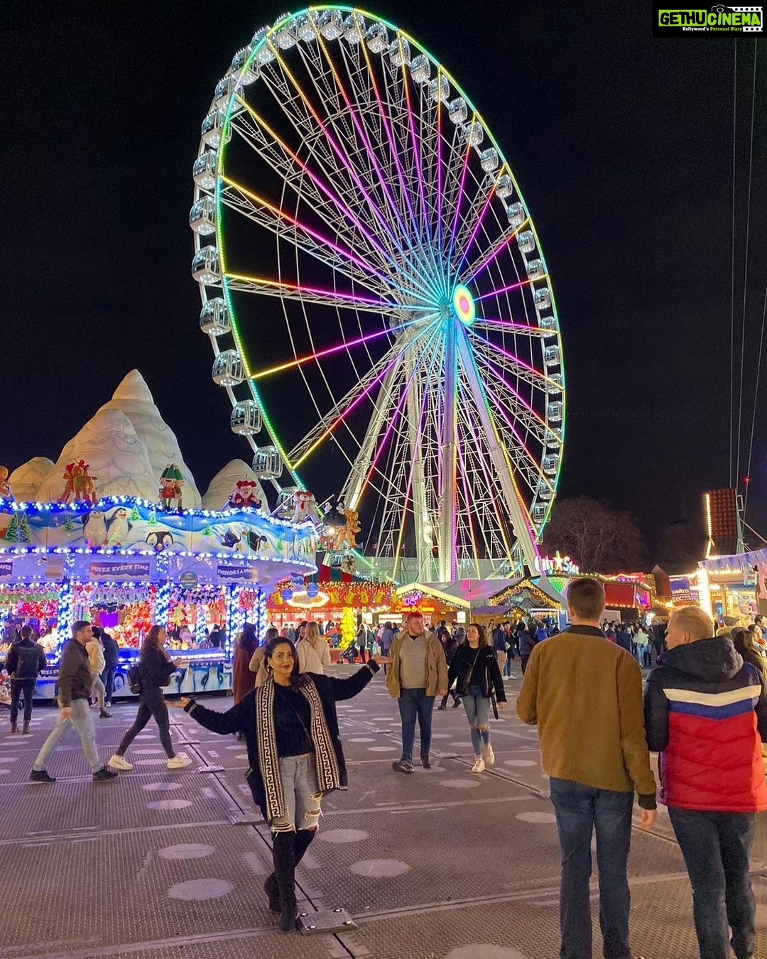 Nandini Rai Instagram - Winter wonderland done right ! #winterwonderland #london🇬🇧 #traveldiaries #winterishere #londondiaries ⛄️❄️ Winter Wonderland