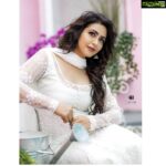 Nandini Rai Instagram - The snow goose need not bathe to make itself white. ... Outfitby: @crazzy_cutz Photo click : @chinthuu_klicks Makeup : @makeup_by_poornima Hair stylist : @hairologyby_chinna #white #Costumes #photography #Photoshoot The Drama Land