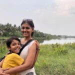 Nandita Das Instagram – With brother and bachcha. Still in #goa