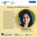 Nandita Das Instagram – Look forward to a stimulating conversation with Anju Gupta, Additional General of Police (UP) and Naghma Mulla, President & COO EdelGive Foundation on the disproportionate impact of the pandemic on women. Important to relook at the gender narrative in these times. @edelgive_foundation