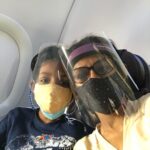 Nandita Das Instagram - From Goa to Mumbai - the monsoon sky, the sea, the city…and us. Double masked. We all need to be in any public place. Stay safe.