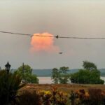 Nandita Das Instagram - My father looking at the orange cloud. Stay safe and take care. #goa