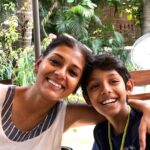 Nandita Das Instagram - With brother and bachcha. Still in #goa