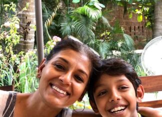Nandita Das Instagram - With brother and bachcha. Still in #goa
