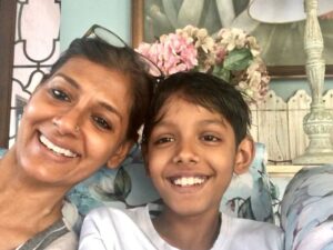 Nandita Das Instagram - We are in Goa! For a while...and hope the smiles say it all.