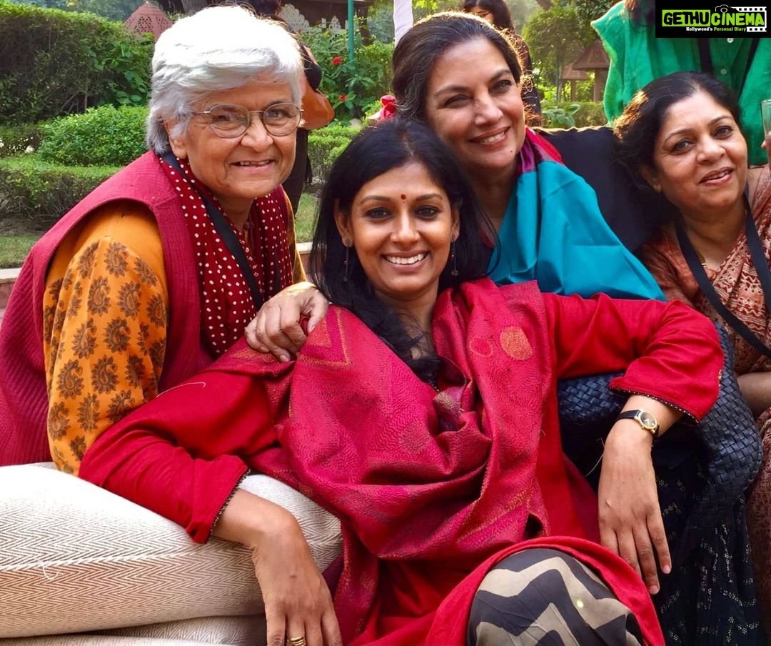 Nandita Das Instagram - I am devastated to hear the news. I knew Kamala since I was 18. She was my friend & mentor. She has taught me so much about optimism, as about feminism. As much about life, as about death. And now she is gone. Deeply saddened. Nov 2015- one of the many fun times we had together