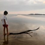 Nandita Das Instagram - Till the skies turned blue. #sky #sea