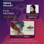 Nandita Das Instagram – If you haven’t seen Manto, please watch it this evening. I will present the film at 5pm.

Register at https://www.indusvalley.digital/