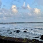 Nandita Das Instagram – Do you see the thin shoots in the foreground standing up straight? Through rain and strong sea wind. That’s the courage I aspire to have. Goa, India