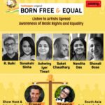 Nandita Das Instagram - A podcast on why we don't engage in caste issues and continue rampant discrimination - no theory, just my experiences and sharings. https://in.bookmyshow.com/special/born-free-equal-awareness-of-rights-equality/ET00134411?webview=true @bornfree_equal