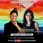 Nandita Das Instagram – This is going to be more of an in-depth conversation, about many different things…