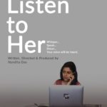 Nandita Das Instagram - We should have made a poster before, but in the rush to get the film out, we forgot! Here is one from our NDI team. #ListentoHer Please feel free to share if you have any more ideas Link to the film in bio