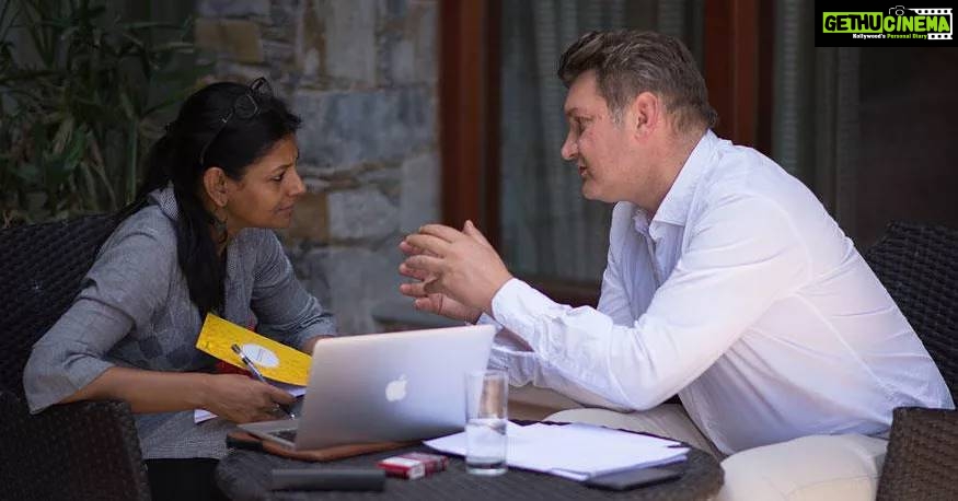 Nandita Das Instagram - Congratulations @sundanceorg for your 40th anniversary. Thank you for all that you continue to do for cinema and the film community. I was fortunate to be part of the Sundance Script Lab in 2016, held in Udaipur. Found a photo with one of my script mentors, Thomas Bidegain from France. www.sundance.org/40th #sundance40th