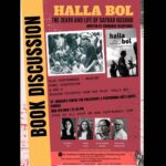Nandita Das Instagram – Come if you can.
A book on Safdar Hashmi, my mentor, by Sudhanva Deshpande, who introduced me to the world of politics and street theatre, during my last year of school. Grateful to both and to that time. I will be reading an excerpt from the play Halla Bol, written and directed by Safdar Hashmi & reliving the role of Ashsho. I had performed it more than 50 times!! Excited! St. Andrew’s Centre For Philosophy And Performing Arts