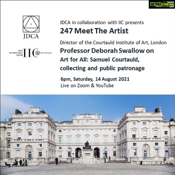 Nandita Das Instagram - Join Today at 6pm: Prof Deborah Swallow, Director of the Courtauld Institute of Art, London; and a member of JDCA's Advosory Committee, on: Art for All: Samuel Courtauld, Collecting and Public patronage. Zoom Link: https://zoom.us/j/96063436691 Zoom Meeting ID: 960 6343 6691 Live on YouTube: https://bit.ly/3ke8KzF IIC website: https://iicdelhi.in/programmes/meet-artist-0
