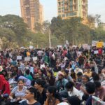 Nandita Das Instagram - Haven’t seen such a protest in Mumbai! From all walks of life. Packed. Charged. #indiaagainstcab August Kranti Maidain