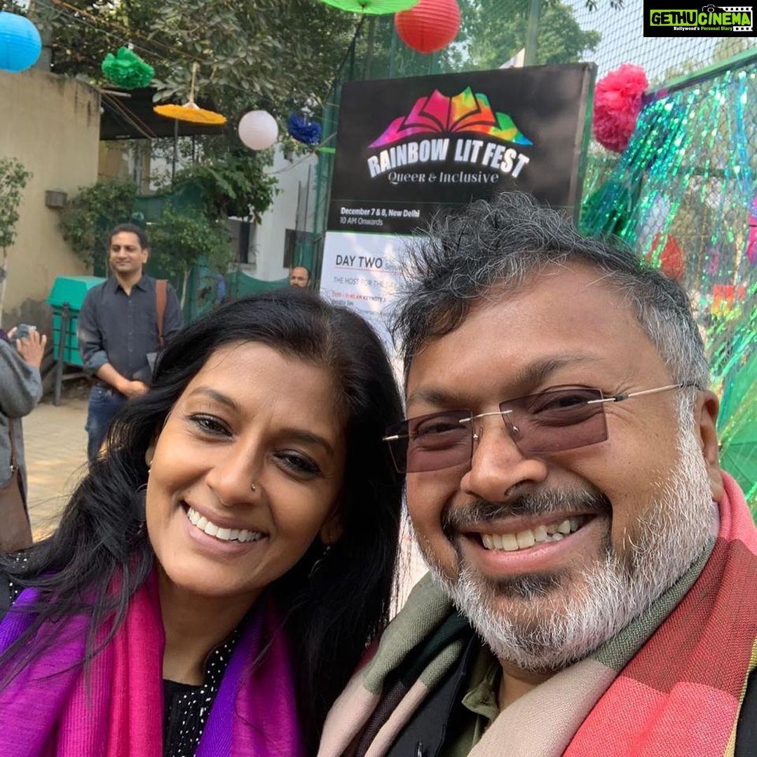 Nandita Das Instagram - Old news! But never too old to share about the @rainbowlitfest was delighted to be there to share my thoughts at the first LGBTQ lit fest. Will continue to be a strong ally.