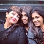 Nandita Das Instagram – Only if we had Swati’s hair! Girl bonding outside BFI Southbank.
