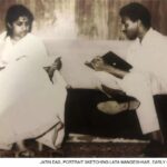 Nandita Das Instagram – My father found these! #Memories #Latamangeshkar