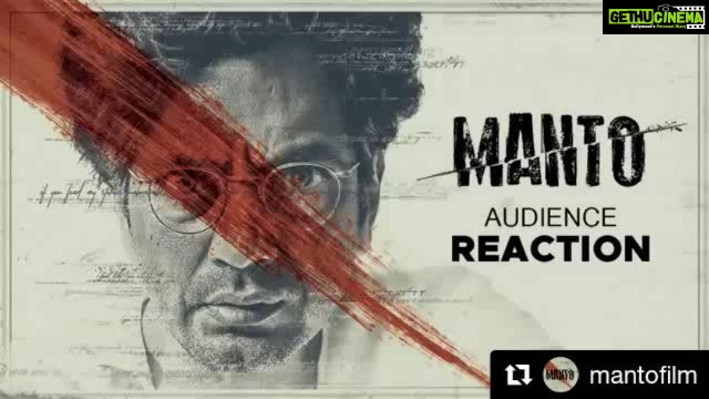 Nandita Das Instagram - #Repost @mantofilm (@get_repost) ・・・ Honest & heart-wrenching… Manto opens to positive responses from audience and critics alike! #Manto in cinemas Book your tickets: Link in Bio. @viacom18motionpictures @nanditadasofficial @nawazuddin._siddiqui @hp_india #FilmStoc @rasikadugal #PareshRawal #JavedAkhtar #RishiKapoor @gurdasmaanjeeyo @tahirrajbhasin #JatishVarma #SameerDixit @MagicIfFilms