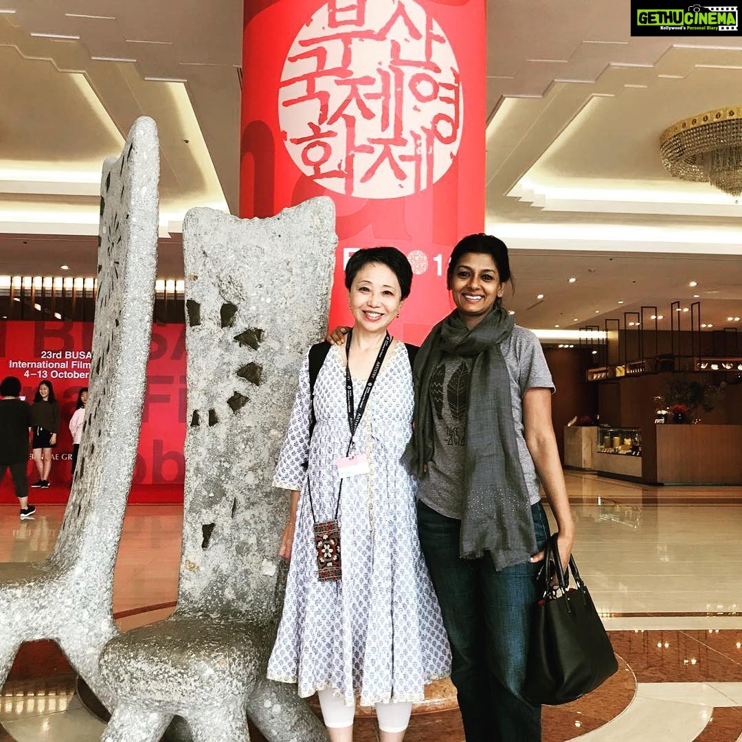 Nandita Das Instagram - Some more. This morning before breakfast! Another lovely friend-Kyoko from Japan. And then all of us together - with my dearest friend Christian and Uma.