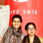 Nandita Das Instagram - So lovely to spend time with friends, some I have known for more than 2 decades! Film festivals are also places to catch up on life and not just cinema.