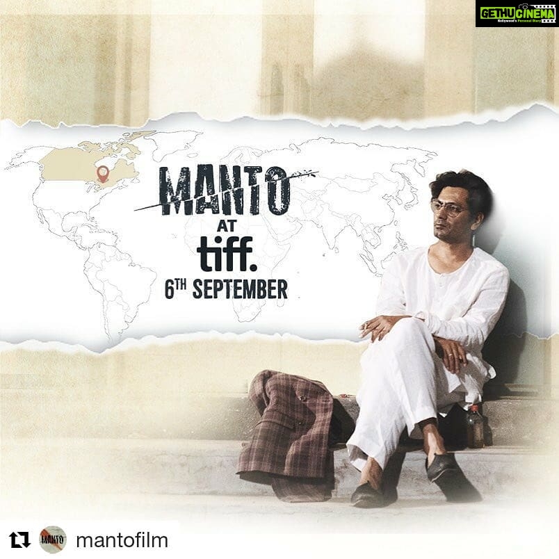 Nandita Das Instagram - Looking forward to TIFF next week! #Repost @mantofilm ・・・ A new story has been added to Manto’s international journey! The film will be screened at the Toronto International Film Festival (@tiff_net) 2018. @viacom18motionpictures @hp_india #FilmStoc @nawazuddin._siddiqui @rasikadugal #PareshRawal #JavedAkhtar #RishiKapoor @gurdasmaanjeeyo @tahirrajbhasin @shashank.sunny.arora @dan.husain #JatishVarma #SameerDixit @MagicIfFilms #Manto