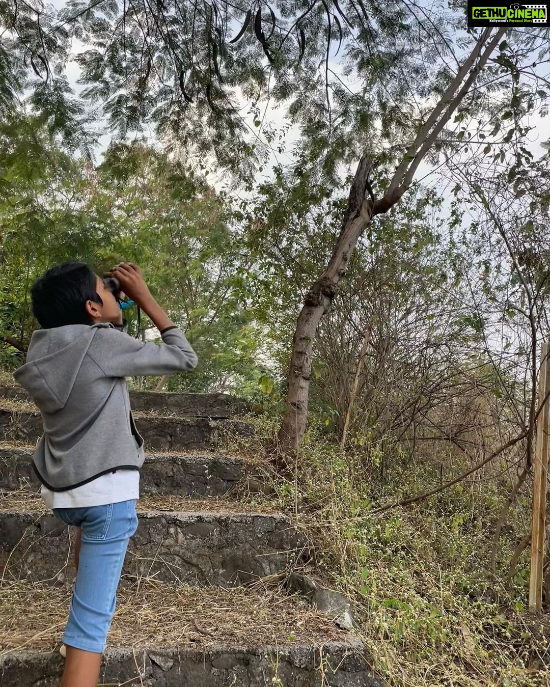 Nandita Das Instagram - This is where children need to grow. #nature #sahyadrischool Missing him but so worth it.