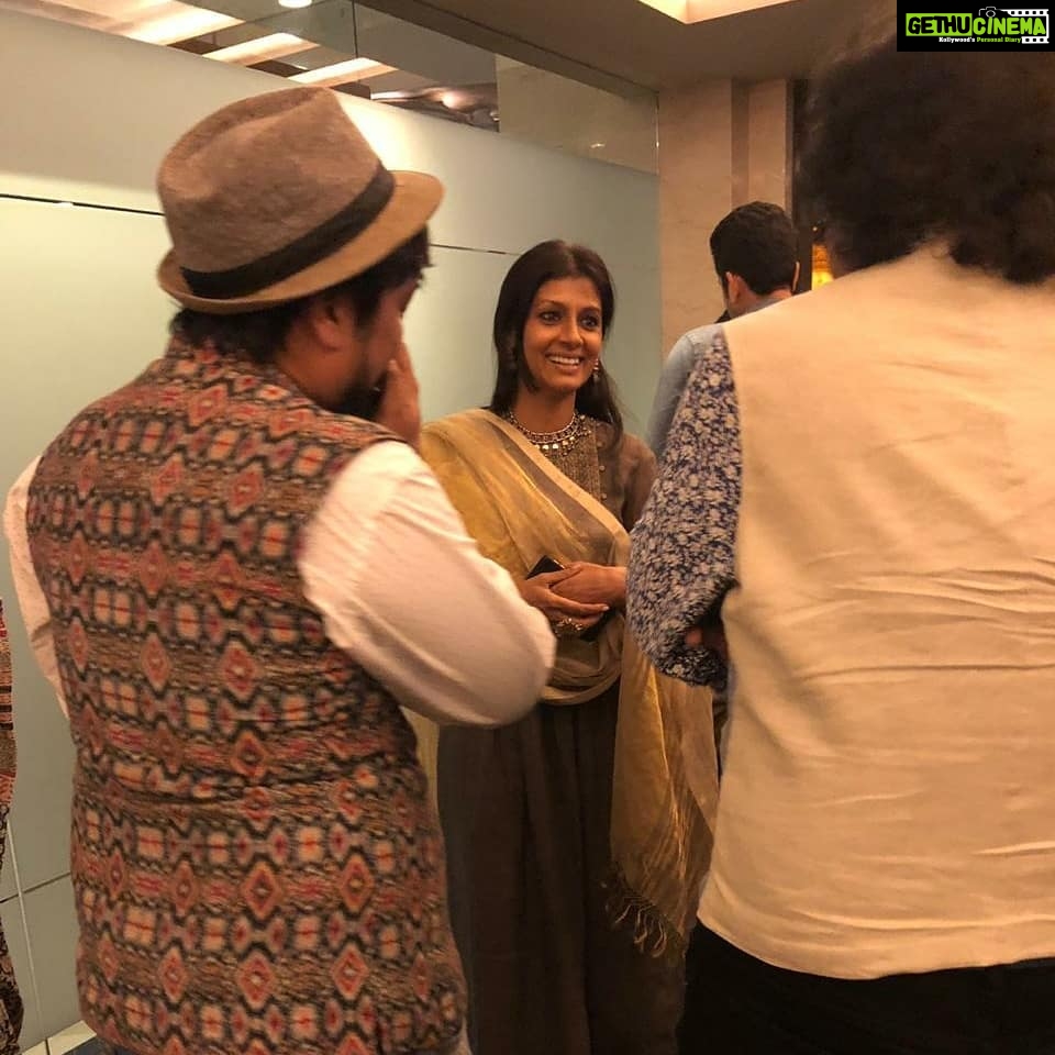 Nandita Das Instagram - Getting ready for the screening of @mantofilm! Kolkata is our first stop in a country-wide journey!