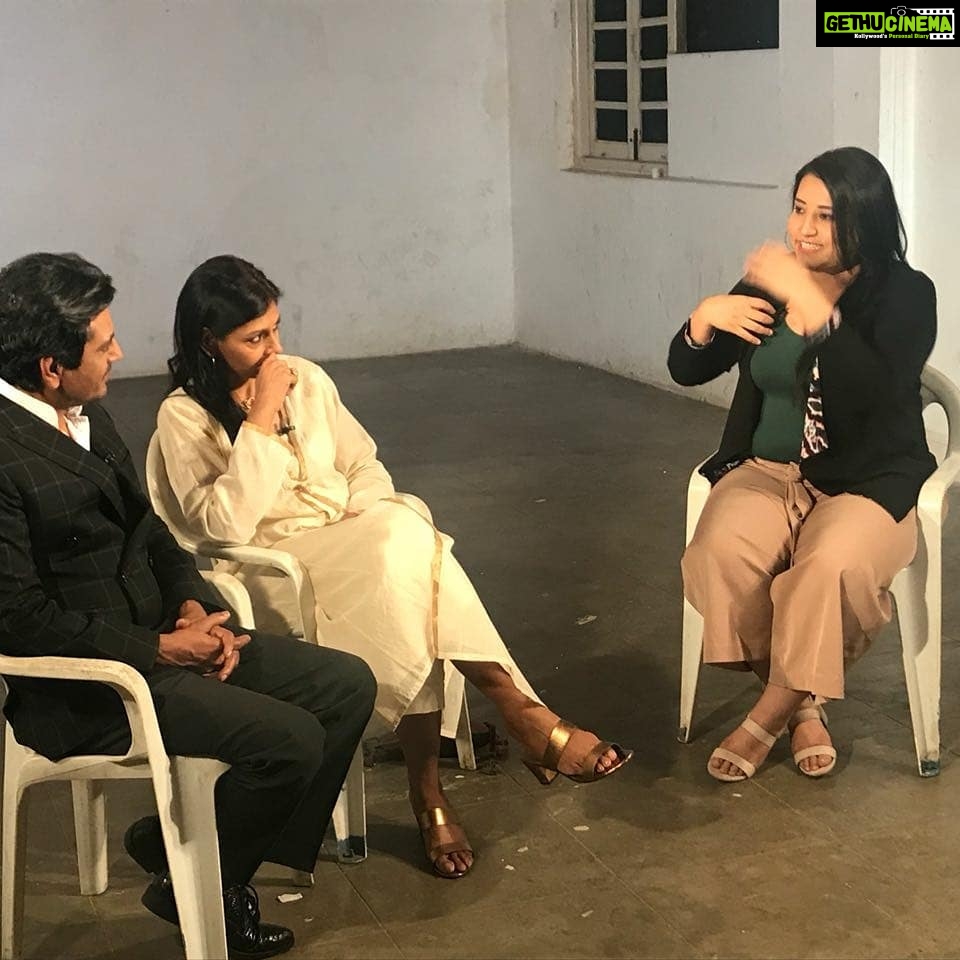 Nandita Das Instagram - Busy day full of interviews for @MantoFilm with @nawazuddin._siddiqui, stay tuned for them to appear on #nowshowing @rajeevmasand, @viceindia, @zoomtv and more!