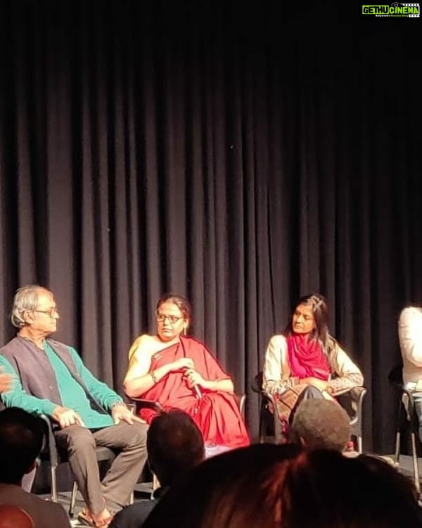 Nandita Das Instagram - I was happy to be on the panel to mark one year of the Urdu edition of @thewirein. I shared the challenges I faced while writing @mantofilm, adapting his words and life for our times while remaining true to his language...and spirit. #Manto #Mantoiyat #Urdu