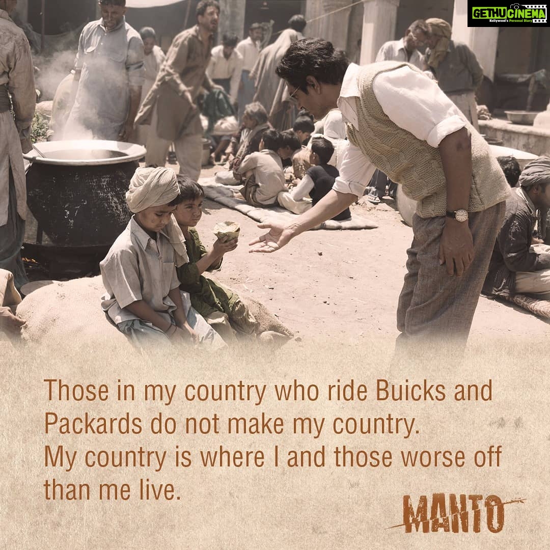 Nandita Das Instagram - Manto's sensitivity and concern for those on the margins of society reflects a writer with a deep conscience. @viacom18motionpictures @hp_india @nanditadasofficial #FilmStoc @nawazuddin._siddiqui @rasikadugal #PareshRawal #JavedAkhtar #RishiKapoor@gurdasmaanjeeyo @tahirrajbhasin#JatishVarma #SameerDixit @MagicIfFilms #MeetManto #Manto