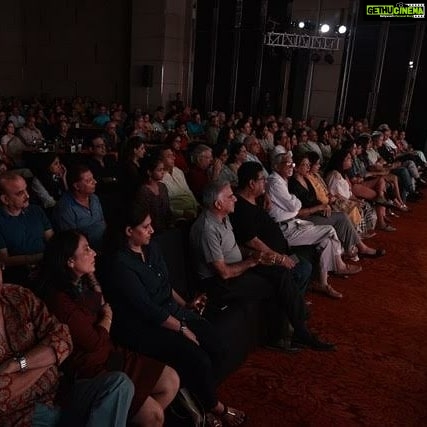 Nandita Das Instagram - Thank you Algebra - Arts and Ideas Club and Shoma Chaudhury for inviting me. Tried stirring the #Mantoiyat. Glad the audience was so receptive and engaged. Also met my family and close family friends. @mantofilm