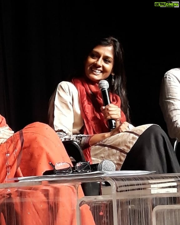 Nandita Das Instagram - I was happy to be on the panel to mark one year of the Urdu edition of @thewirein. I shared the challenges I faced while writing @mantofilm, adapting his words and life for our times while remaining true to his language...and spirit. #Manto #Mantoiyat #Urdu
