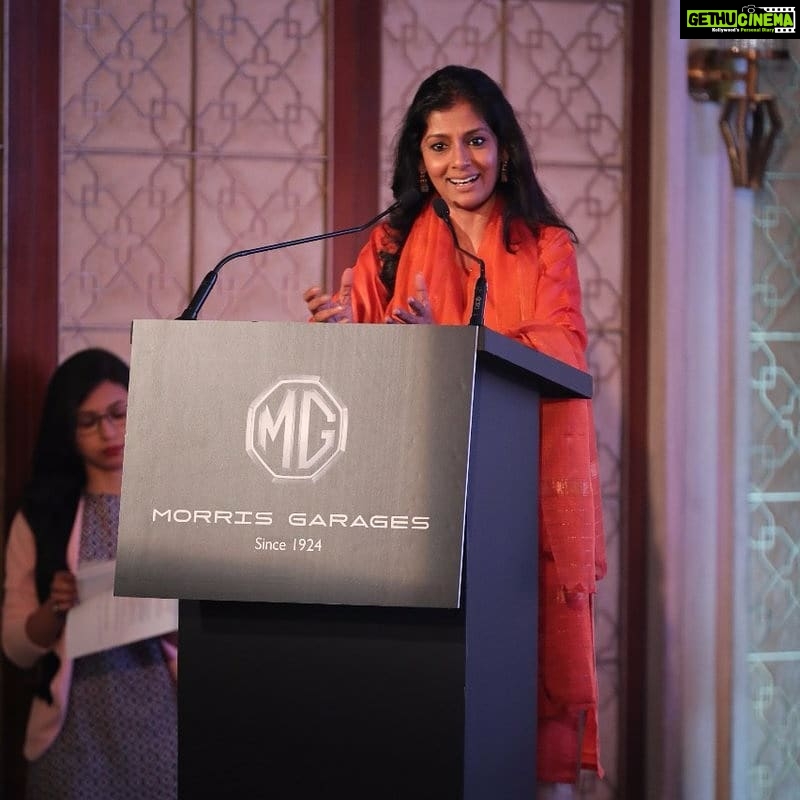 Nandita Das Instagram - Inspiring morning with six grassroot #MGChangemakers! @thebetterindia