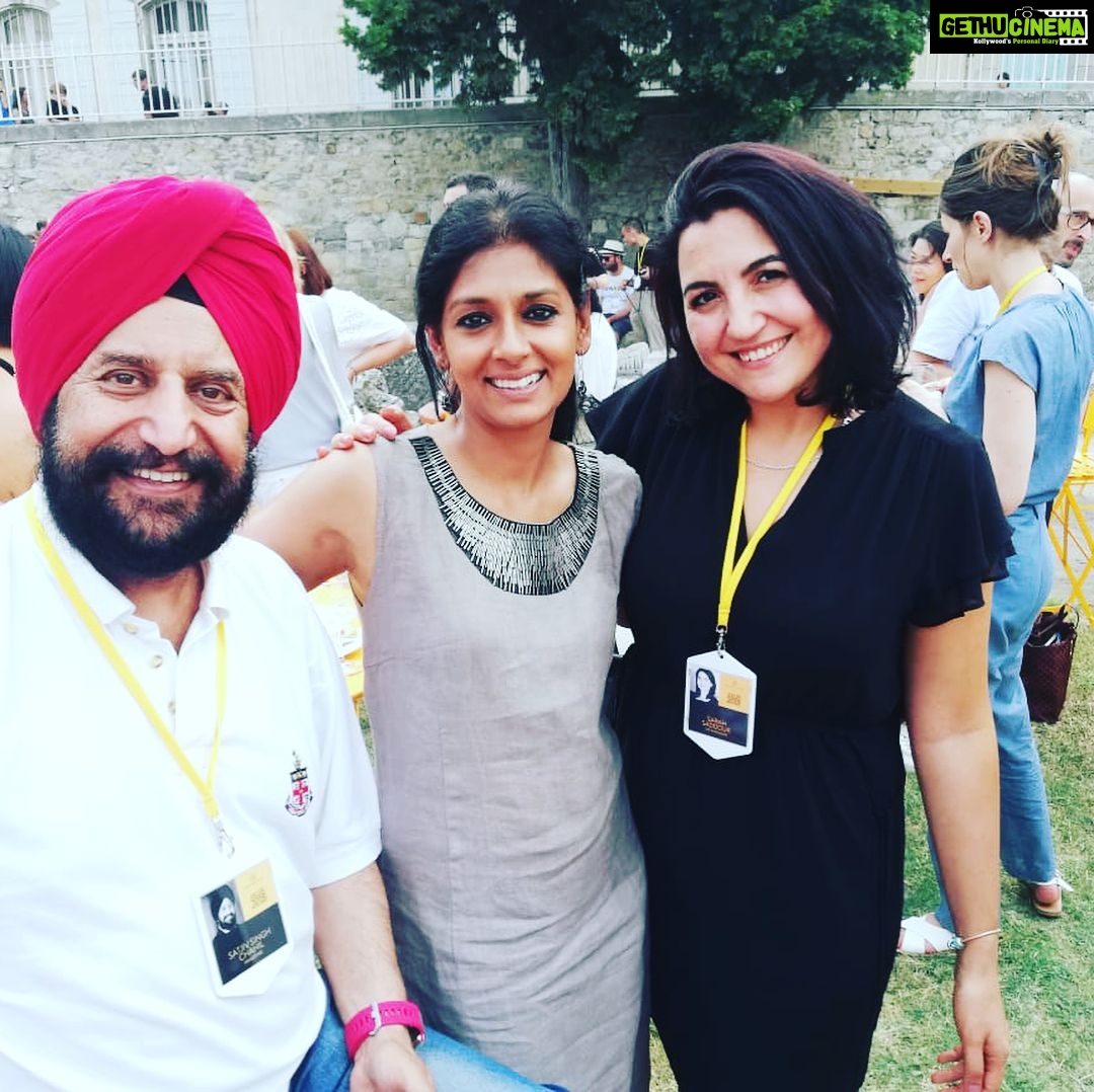 Nandita Das Instagram - Happy to be in Arles for the 8th edition of @lesnapoleons about Truth. It has been incredibly interesting to hear and share my views about truth. This morning I was with Isabelle Hudon, Canada’s Ambassador to France, to discuss the role of women in society and this evening doing a keynote about Truth and Art. More tomorrow! Arles, France