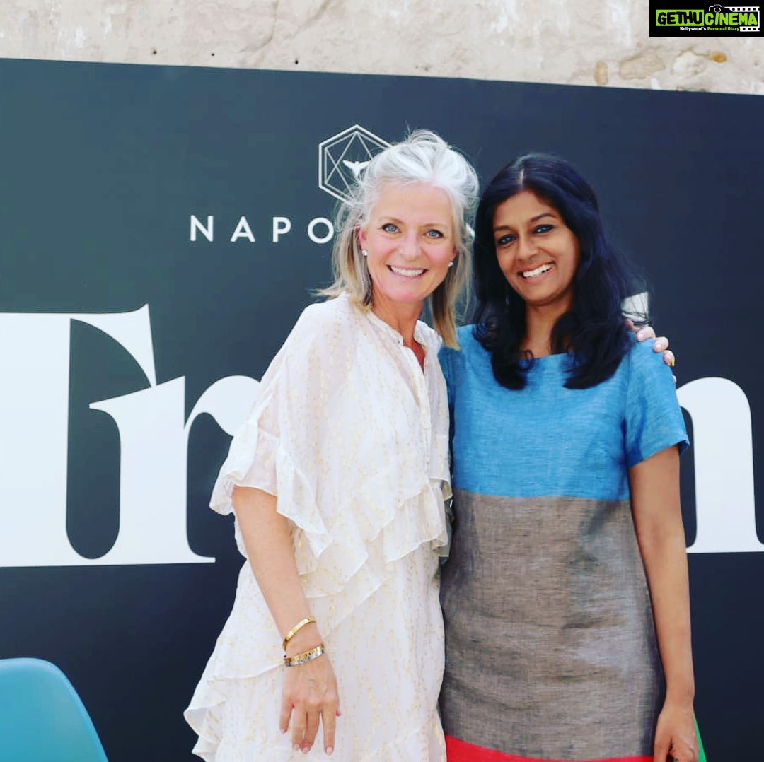 Nandita Das Instagram - Happy to be in Arles for the 8th edition of @lesnapoleons about Truth. It has been incredibly interesting to hear and share my views about truth. This morning I was with Isabelle Hudon, Canada’s Ambassador to France, to discuss the role of women in society and this evening doing a keynote about Truth and Art. More tomorrow! Arles, France