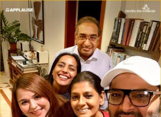 Nandita Das Instagram - ✅ 🍽️ Your Order is Placed 📦 🛵 Applause Entertainment & Nandita Das Initiatives are thrilled to present the most exciting collaboration of the year. Writer-Director-Producer Nandita Das teams up with Kapil Sharma in a never seen before avatar of a food delivery rider. Kapil will be joined by Shahana Goswami as the female lead. Filming soon! @applausesocial @nanditadasofficial @sameern @segaldeepak @kapilsharma @shahanagoswami @chainanisunil @lordmeow @garg.prasoon @devnidhib #samirpatil