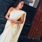 Nandita Swetha Instagram - Little more to add to my gallery. #sareelove #Nofilters #Nomakup #Temple #Marriage #Kerala #Thrissur