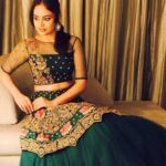 Nandita Swetha Instagram – Wearing dis beautiful attire designed my fav @reshmakunhi 😘😘😘😘 for today’s #IIFA at #hyderabad 
Isn’t it beautiful on me?!