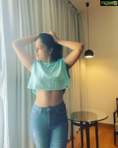 Nandita Swetha Instagram - Chumma posing😛😛
.
#iphoneclick #croptop