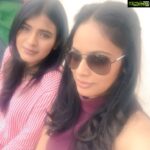 Nandita Swetha Instagram – Look who is with me at the promotion of #EPC 
@ihebahp #cutie #best