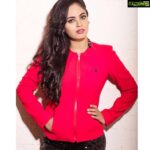 Nandita Swetha Instagram - Loved dis recent click. #actress #Poser #red #tamil #telugu #shoot . Costume by http://instagram.com/crispluxury