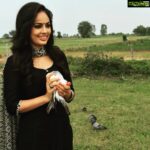 Nandita Swetha Instagram - Awwww so much excitement to b bck in #EPC Shoot along with @actor_nikhil #khaboothar #birds #love #hydbd #telugu #actress