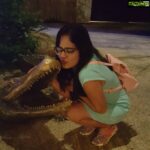 Nandita Swetha Instagram – I love crocodile.. he he he toooo.