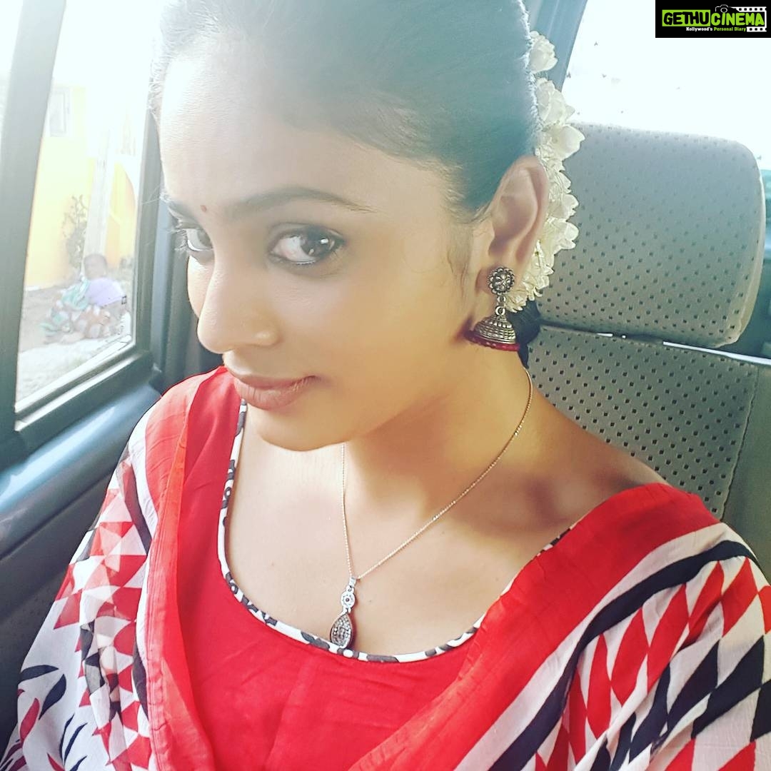 Nandita Swetha Instagram - Last day shoot of #Ulkuthu. #Beingtraditional