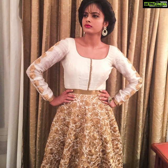Nandita Swetha Instagram - On the way to Filmfare. My look for the evening